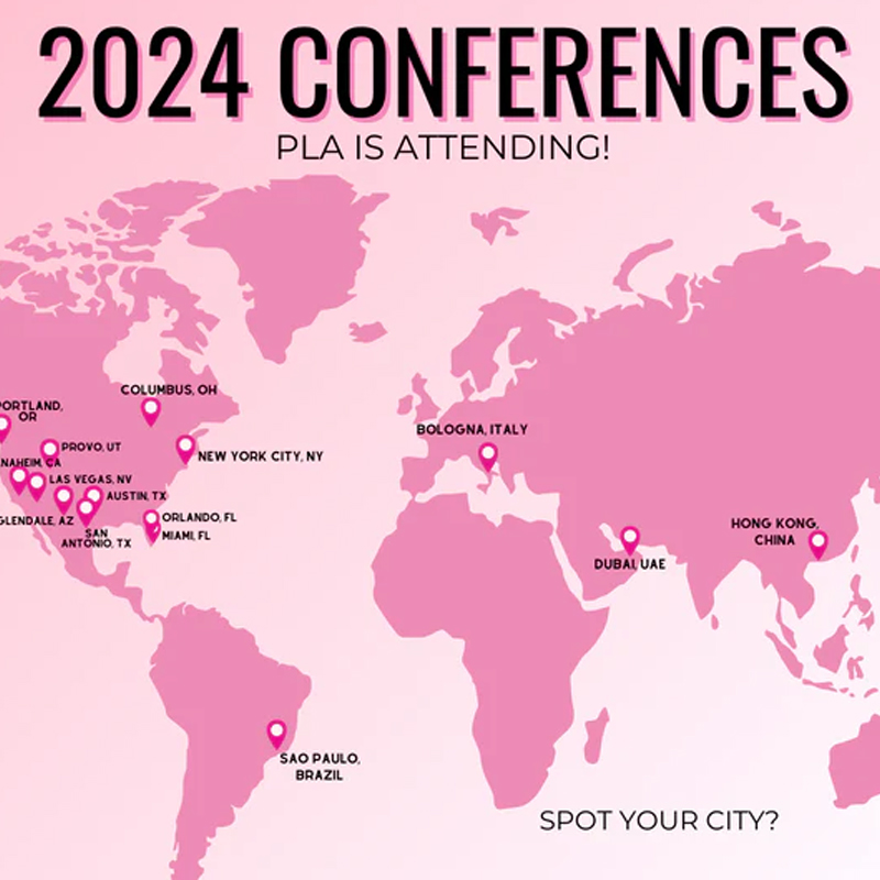 PLA 2024 Kosmetické události a konference